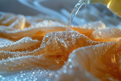 Comment le vinaigre blanc peut enlever les taches de jaune d'œuf