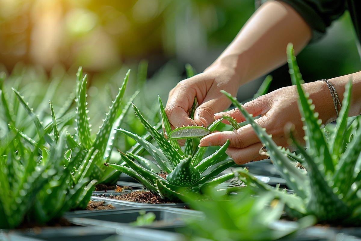 Développez votre jardin d'aloe vera : plan détaillé pour une croissance rapide et facile