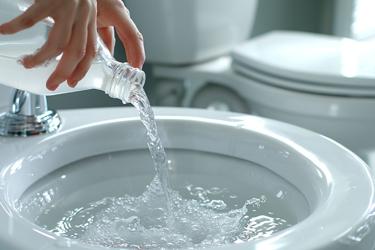 Guide pour un nettoyage écologique des toilettes avec du vinaigre blanc et de l'huile essentielle