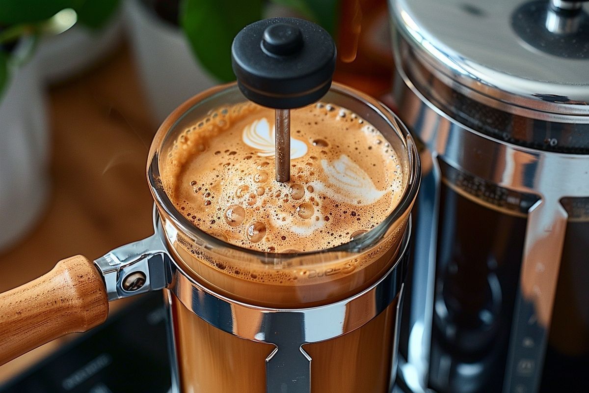 Guide rapide : crème fouettée maison avec une cafetière à piston en un temps record
