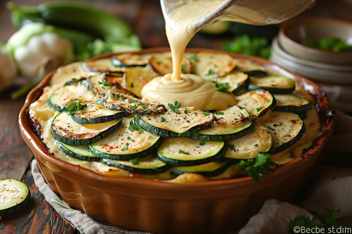 Le gratin de courgettes et les recettes de grand-mère, un patrimoine familial à savourer