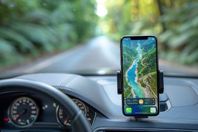 Ne tenez plus votre téléphone à la main en voiture : ce support aimanté est à votre disposition pour seulement 5 euros