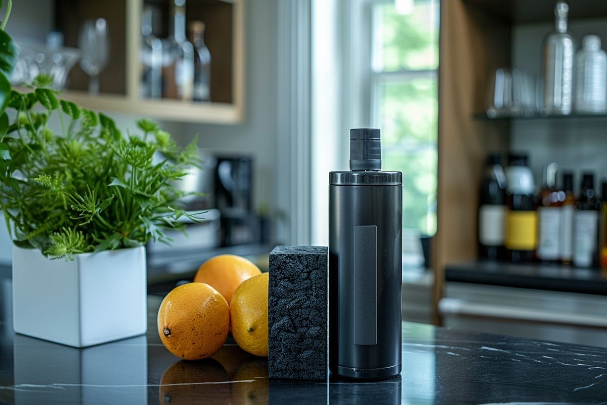 Nettoyez l'air de votre frigo avec du charbon pour une fraîcheur durable