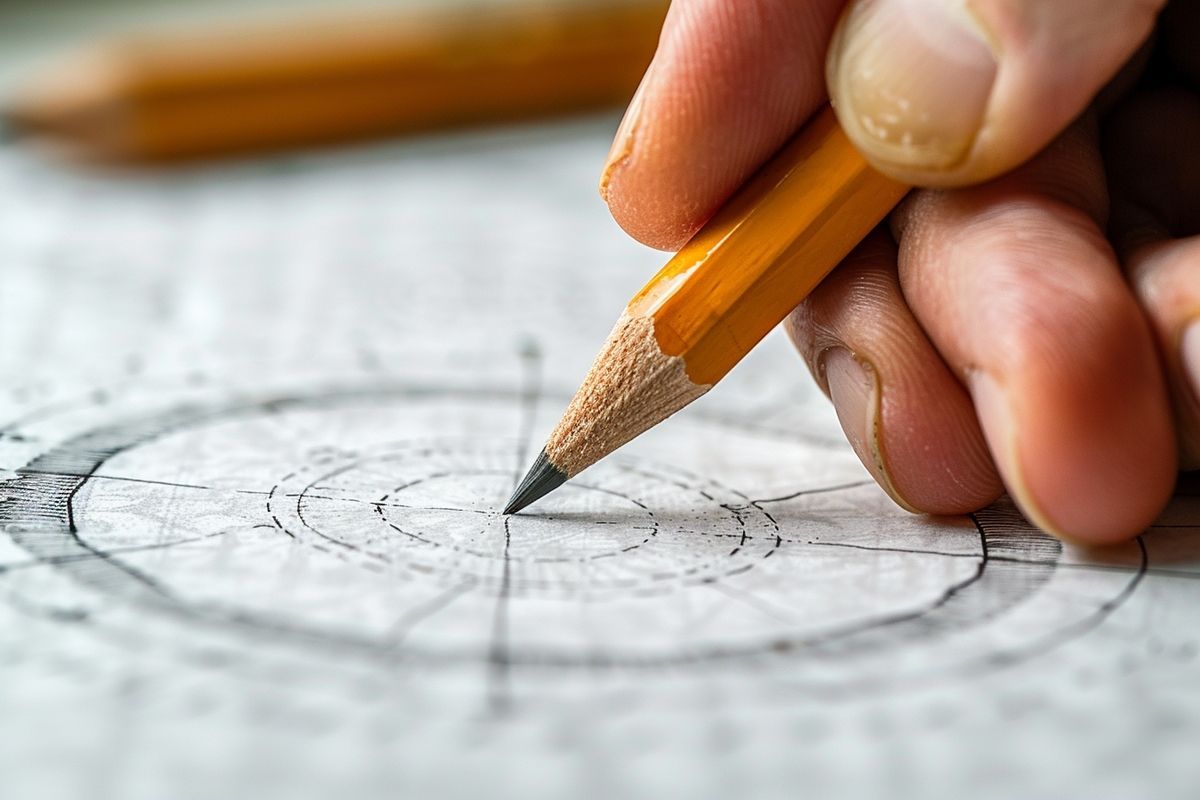 Techniques manuelles pour tracer un cercle parfait à chaque fois