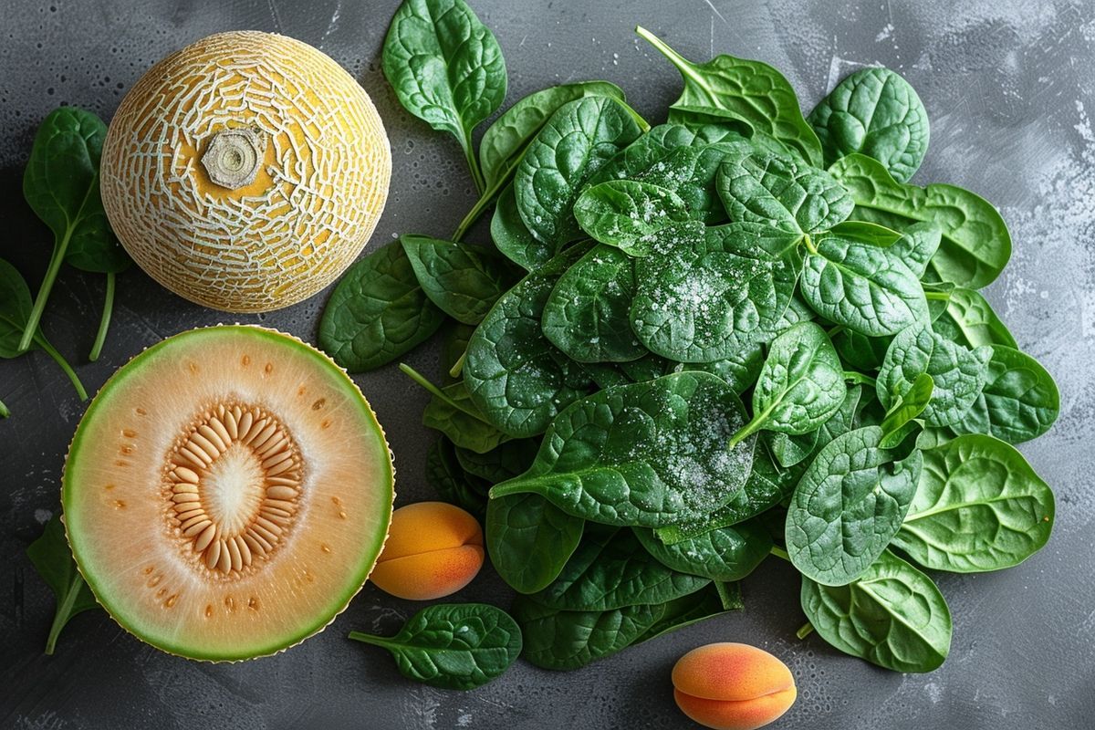 Épinards, melon et abricots : le trio gagnant contre la gueule de bois